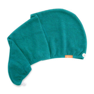 Aquis hårturban Teal